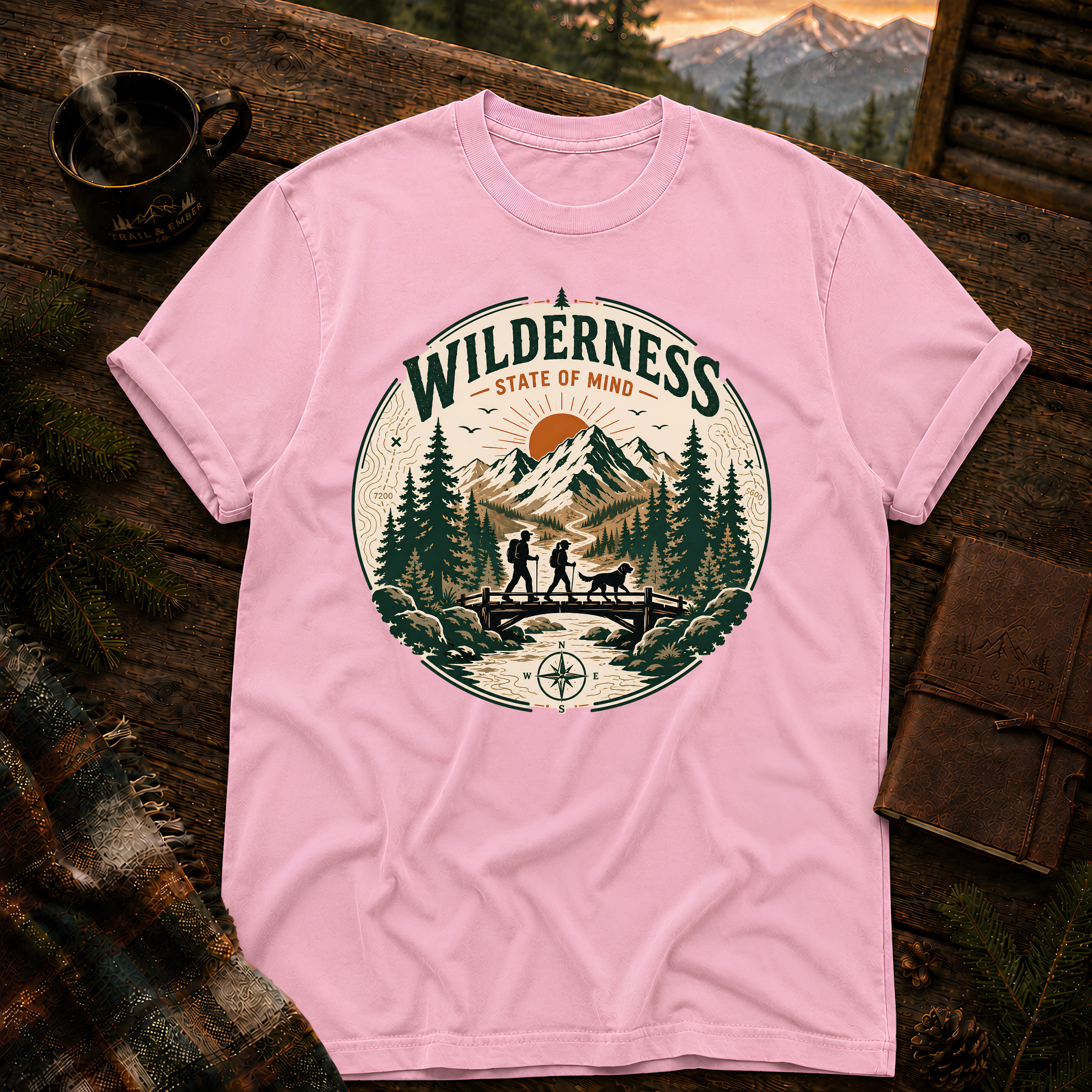 Wilderness State of Mind - Comfort Colors T-Shirt