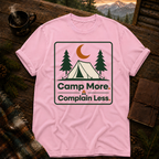 Blossom Comfort Colors 1717 t-shirt with Camp More Complain Less design — Trail & Ember Co.