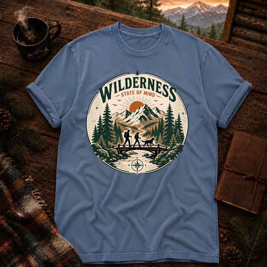 Wilderness State of Mind - Comfort Colors T-Shirt