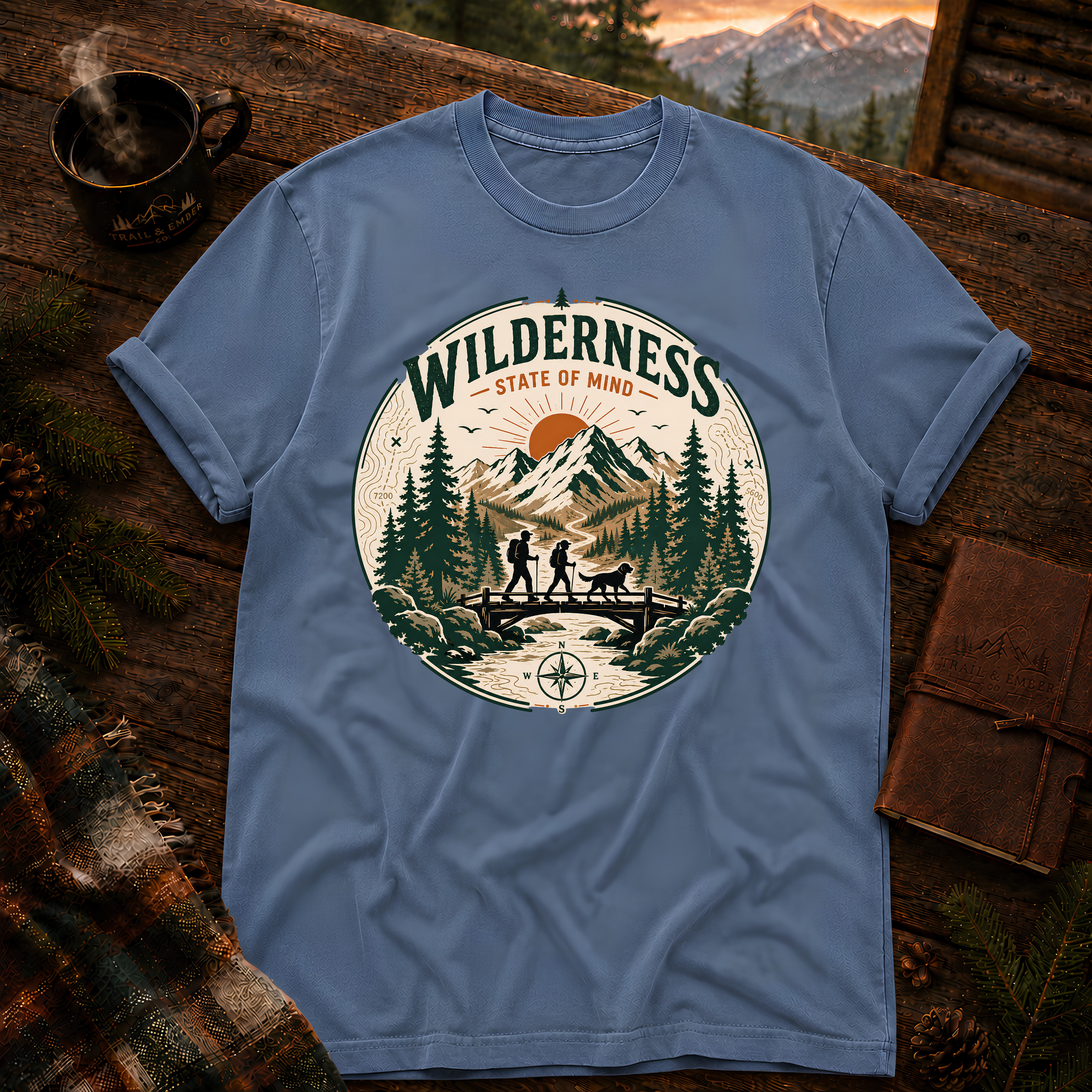 Wilderness State of Mind - Comfort Colors T-Shirt