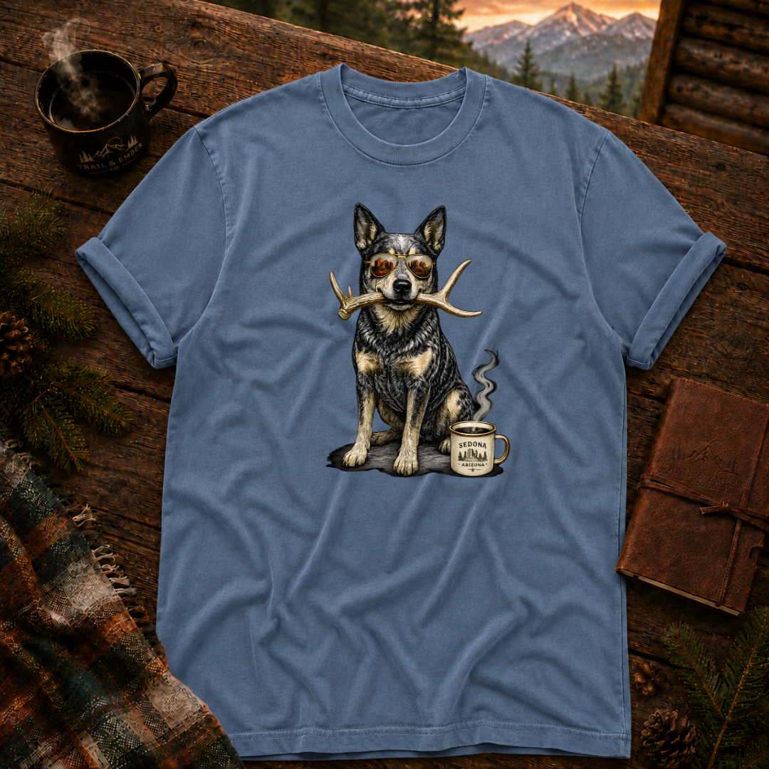 Sedona Blue Heeler - Comfort Colors T-Shirt