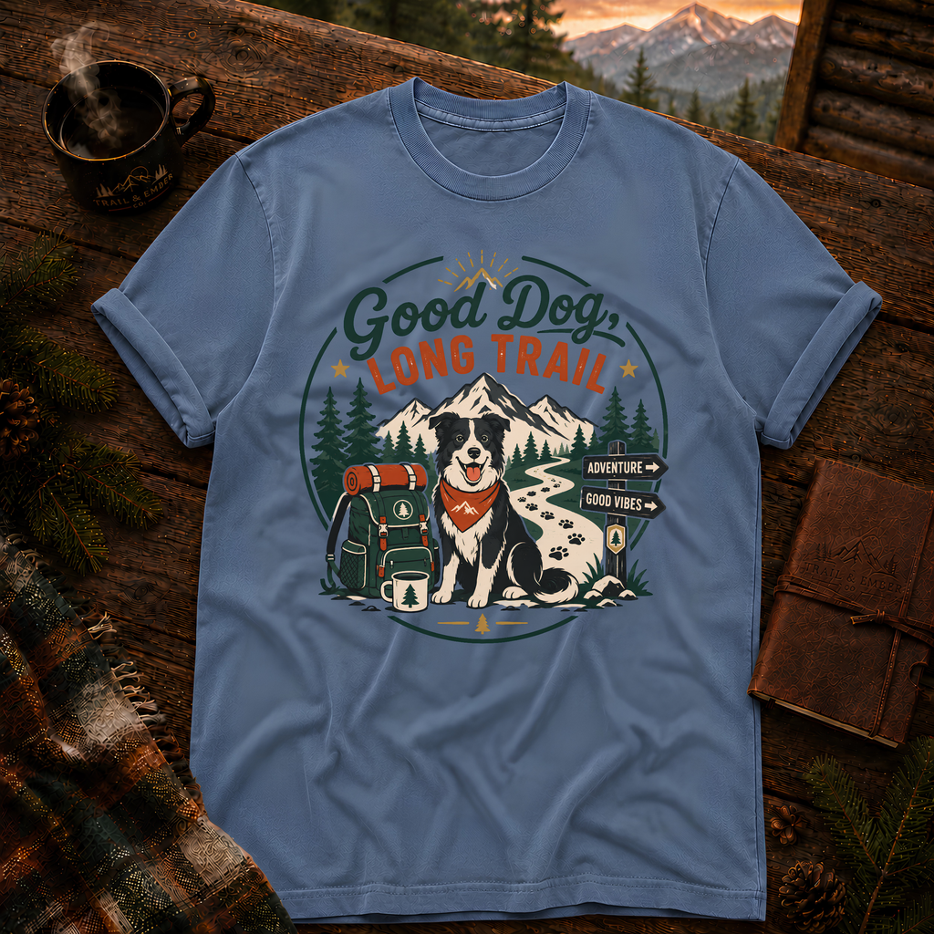 Good Dog Long Trail - Comfort Colors T-Shirt