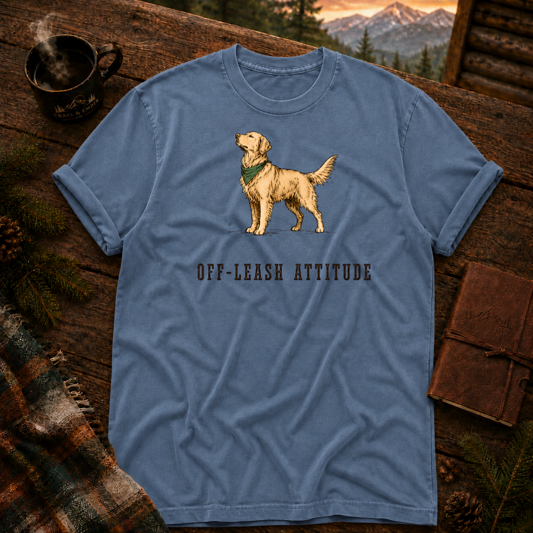Off-Leash Attitude - Comfort Colors T-Shirt