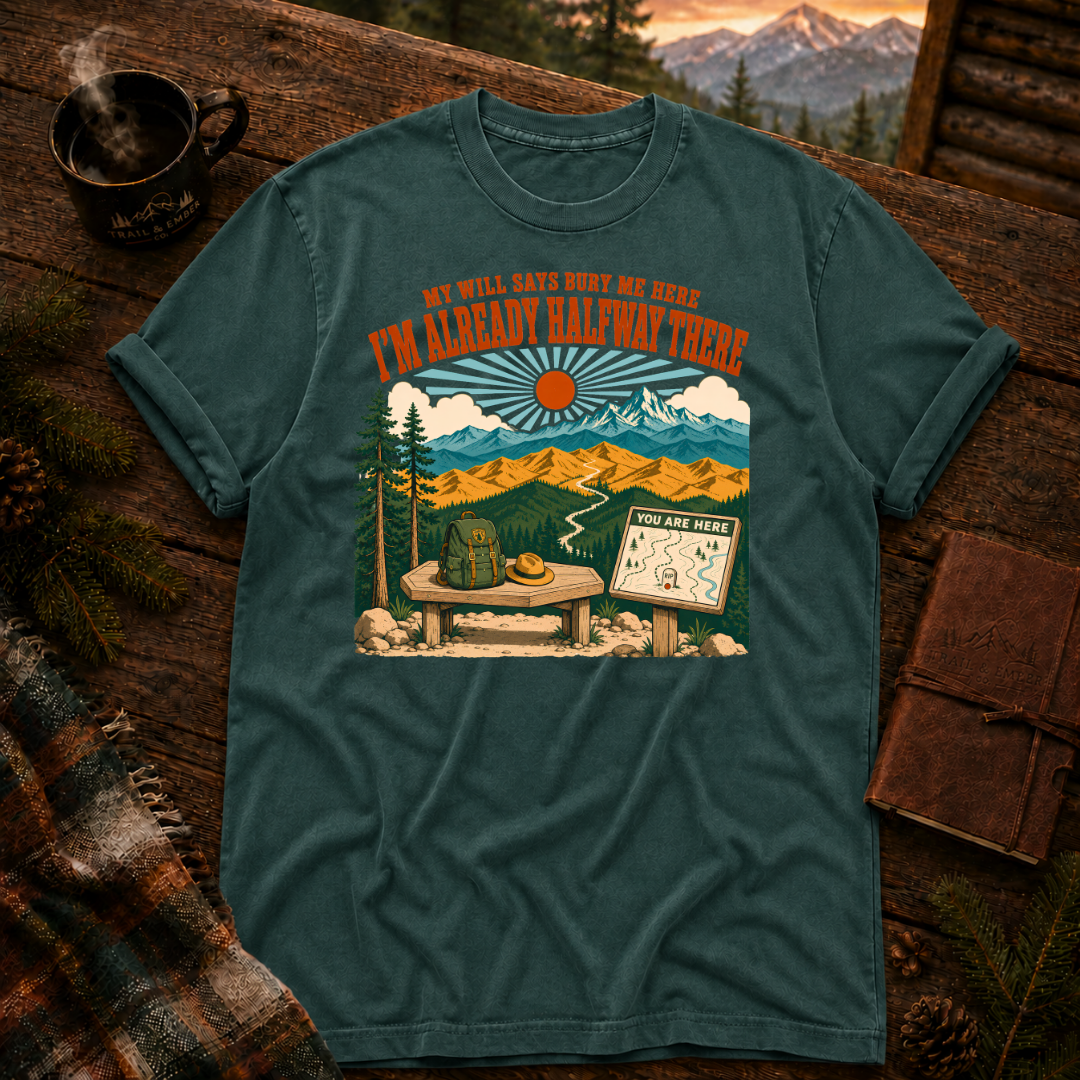 My Will Says Bury Me Here - Comfort Colors T-Shirt