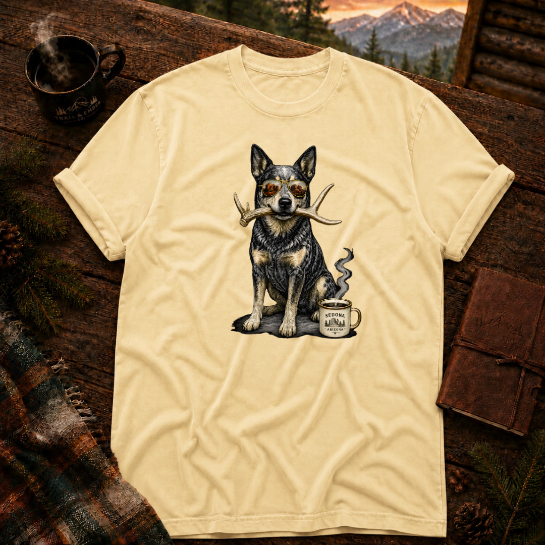 Sedona Blue Heeler - Comfort Colors T-Shirt