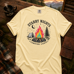 Starry Night Comfort Colors T-Shirt in Butter