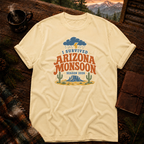 Butter Comfort Colors 1717 t-shirt with Arizona Monsoon design — Trail & Ember Co.