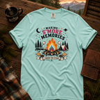 S'More Memories Comfort Colors T-Shirt in Chalky Mint
