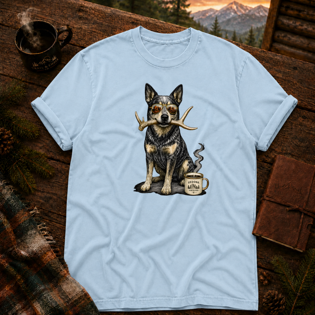 Sedona Blue Heeler - Comfort Colors T-Shirt