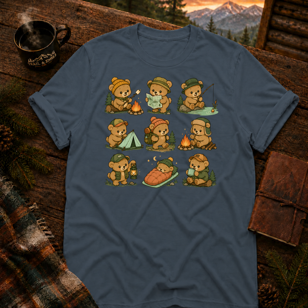 Camping Bears T-Shirt