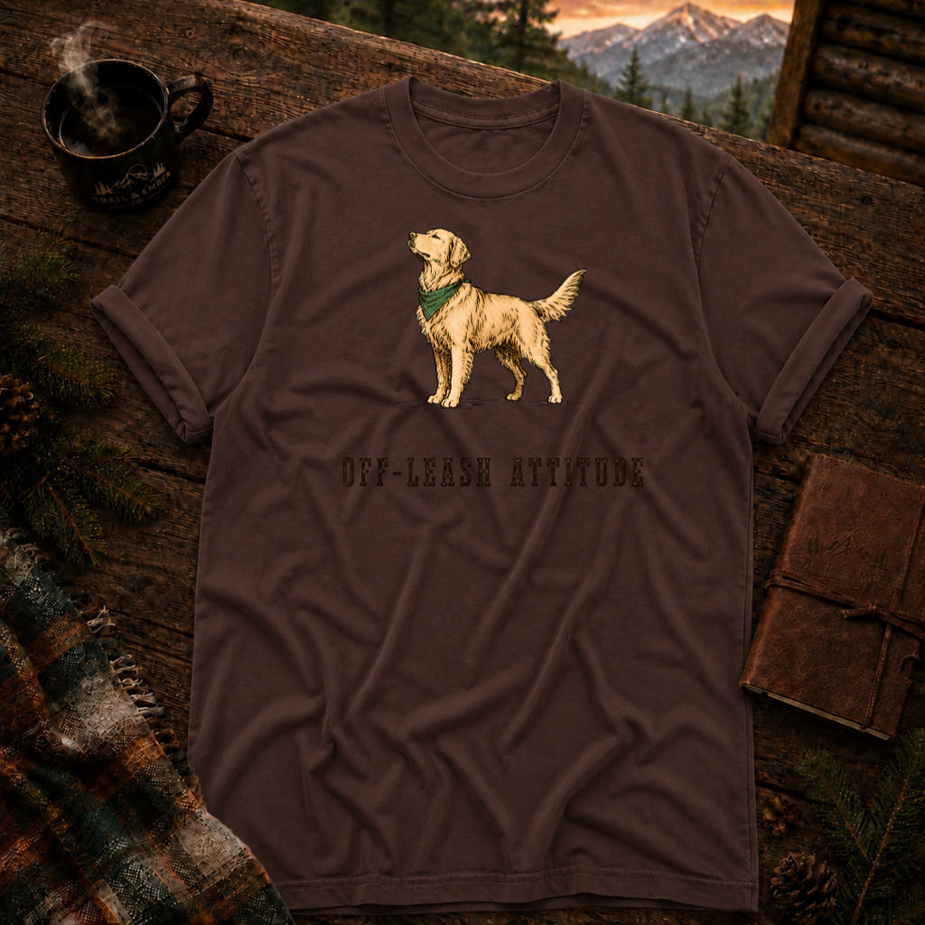Off-Leash Attitude - Comfort Colors T-Shirt