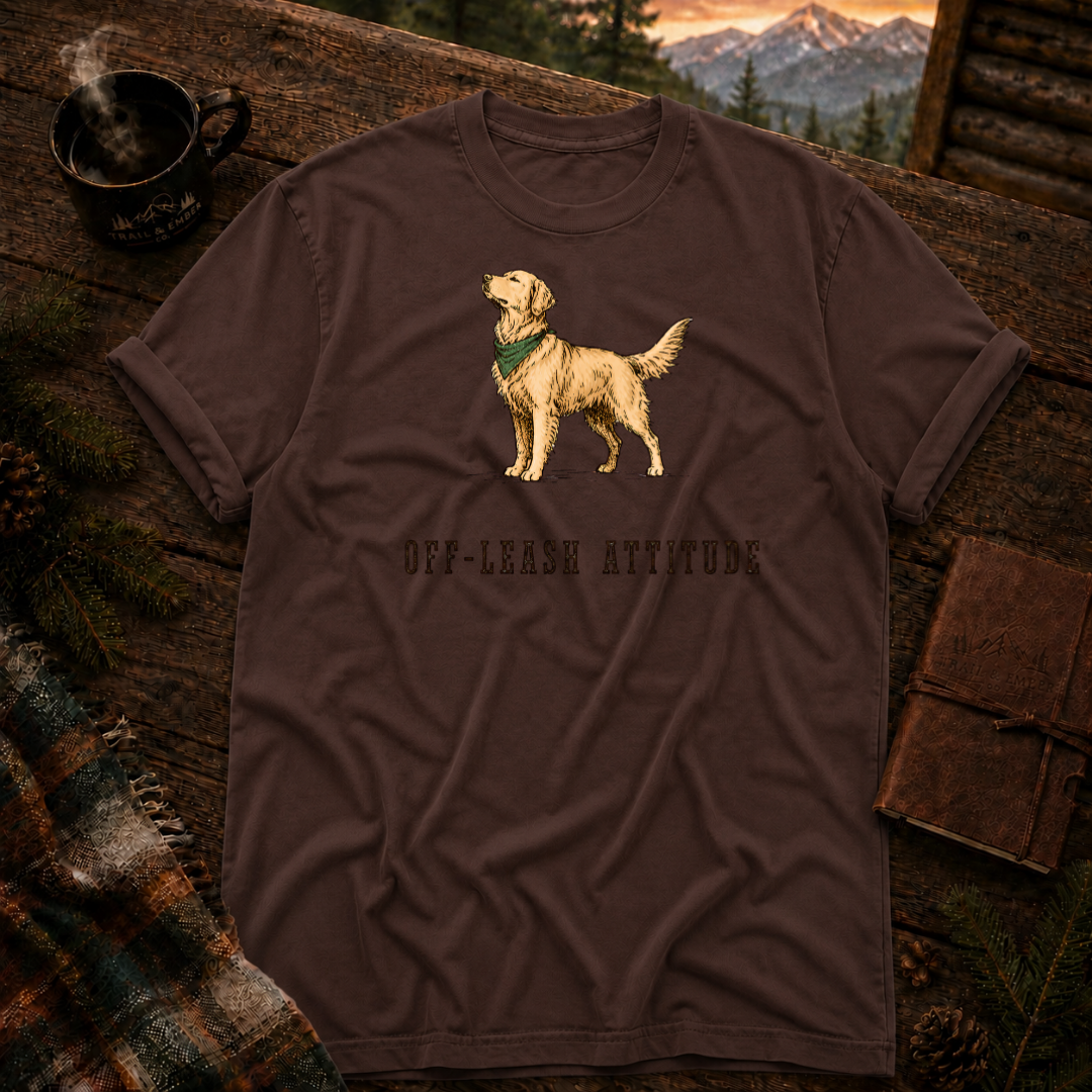 Off-Leash Attitude - Comfort Colors T-Shirt