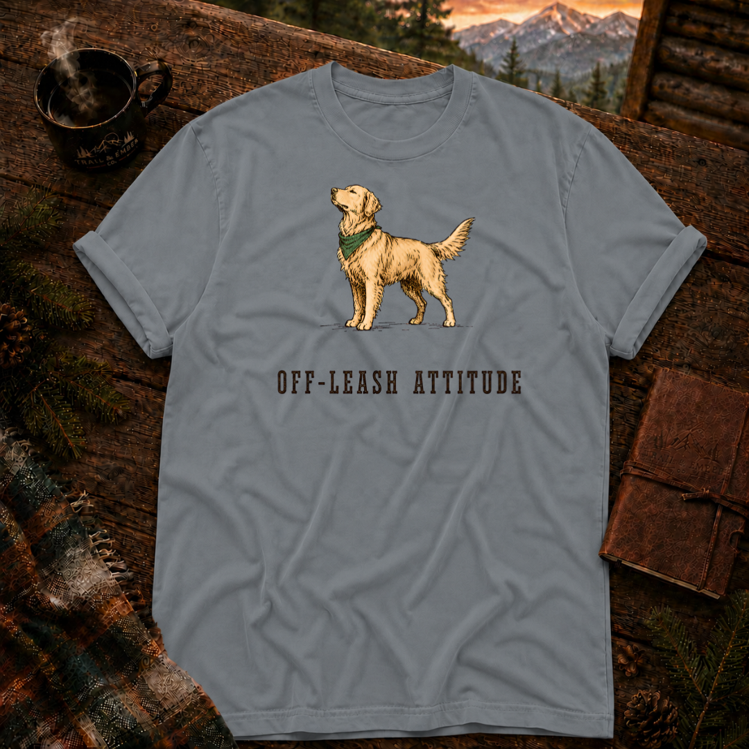 Off-Leash Attitude - Comfort Colors T-Shirt