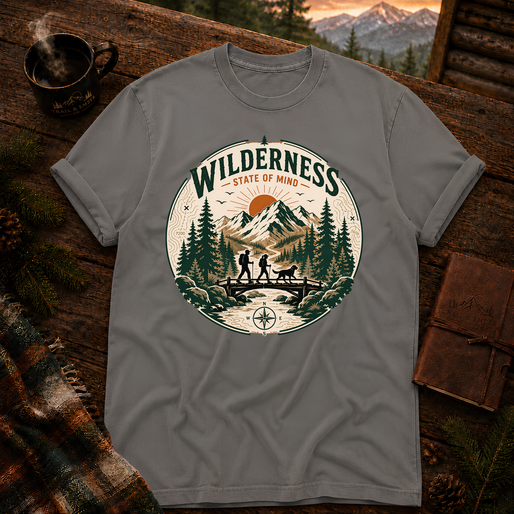 Wilderness State of Mind - Comfort Colors T-Shirt