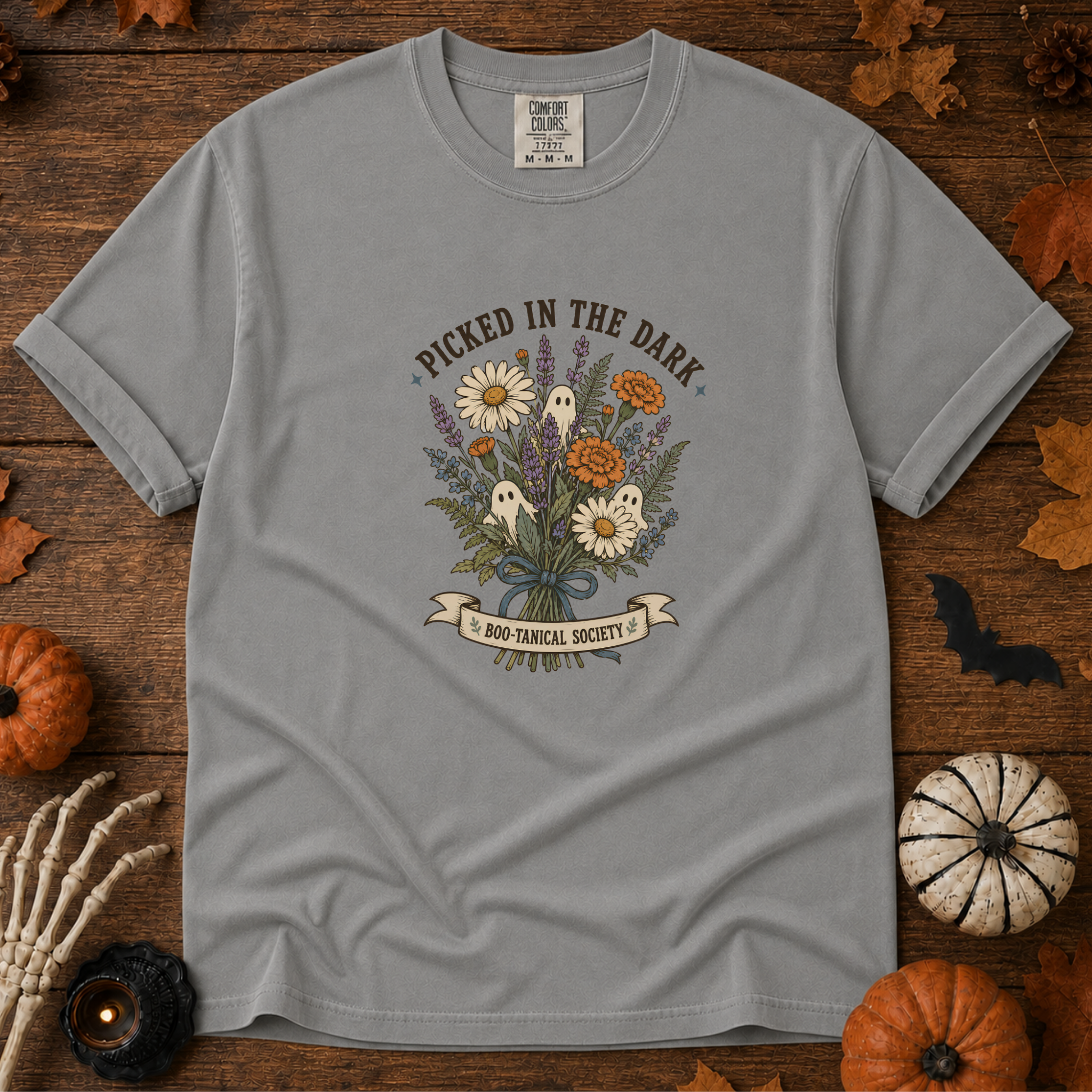 Boo-Tanical Society - Comfort Colors T-Shirt