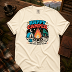 Happy Camper Comfort Colors T-Shirt in Ivory