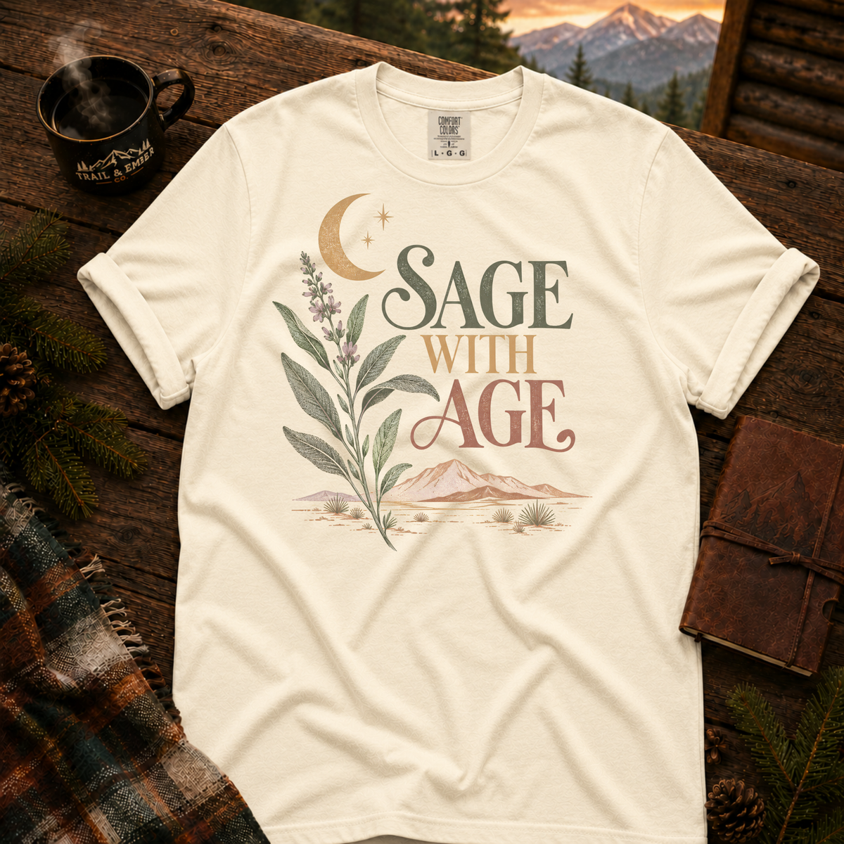 Sage With Age - Comfort Colors T-Shirt