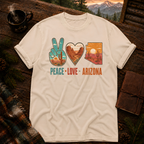 Peace Love Arizona - Comfort Colors T-Shirt