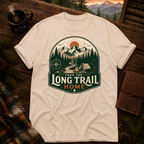 Ivory Comfort Colors 1717 t-shirt with Take the Long Trail design — Trail & Ember Co.