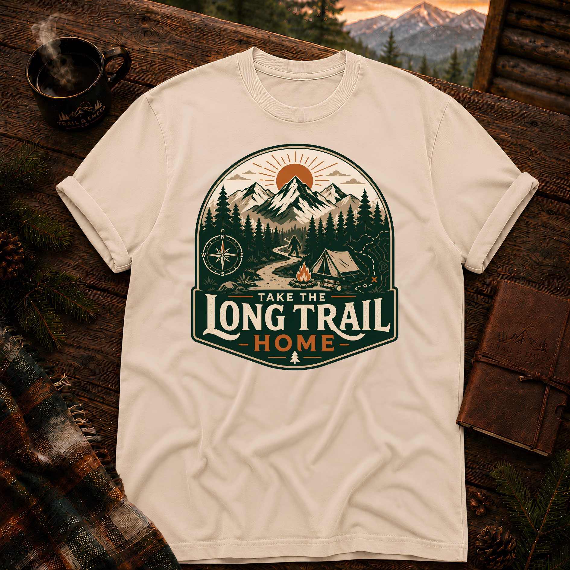 Take the Long Trail - Comfort Colors T-Shirt