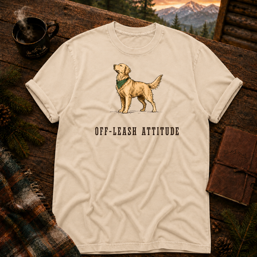 Off-Leash Attitude - Comfort Colors T-Shirt