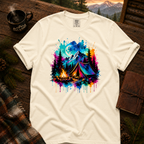 Neon Camp 2.0 Comfort Colors T-Shirt in Ivory