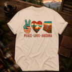 Peace Love Arizona RWB - Comfort Colors T-Shirt