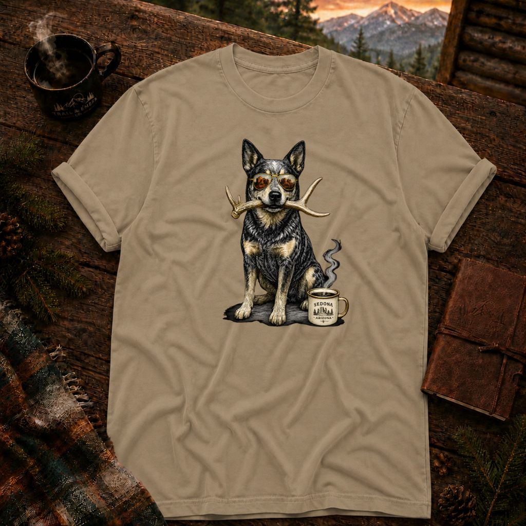 Sedona Blue Heeler - Comfort Colors T-Shirt