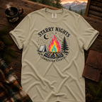 Starry Night Comfort Colors T-Shirt in Khaki