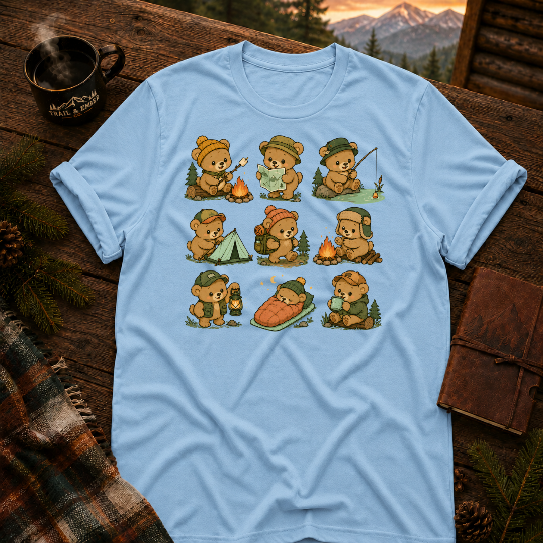 Camping Bears T-Shirt