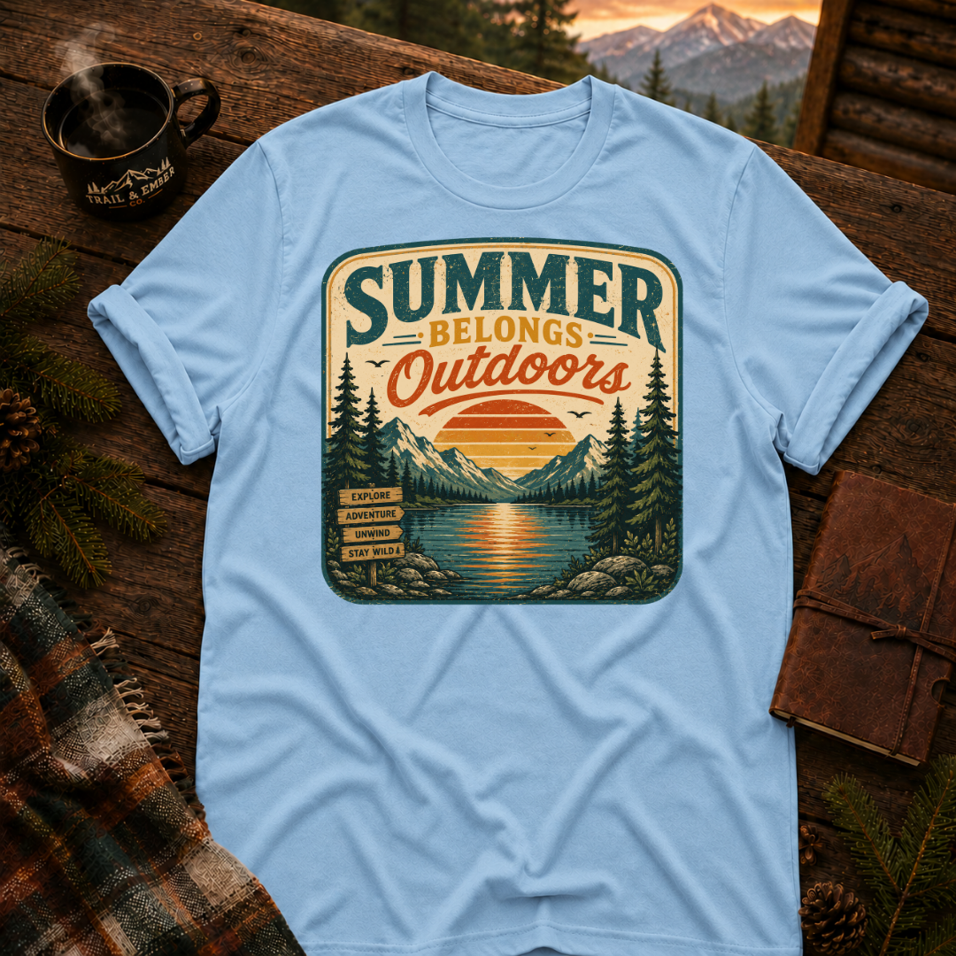 Summer Belongs Outdoors T-Shirt