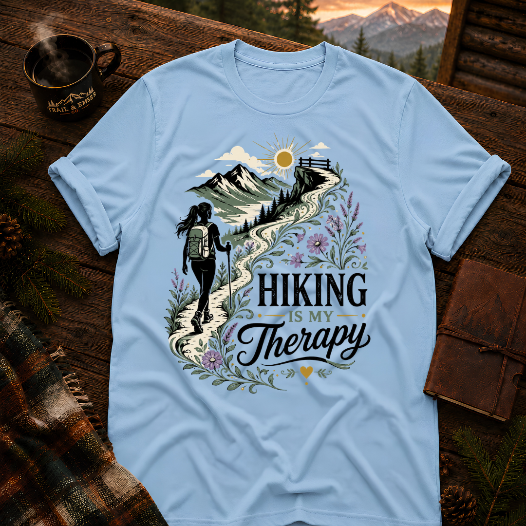 Hiking Is Therapy T-Shirt