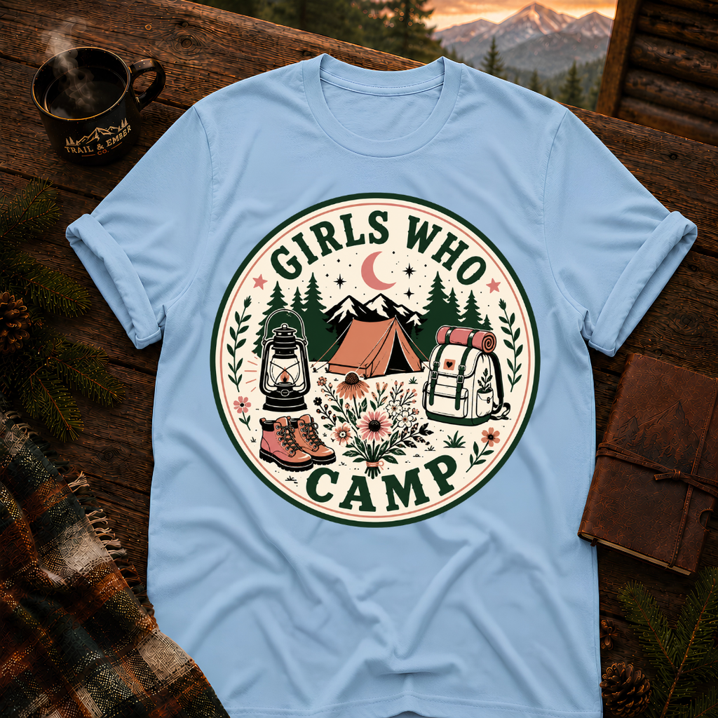 Girls Who Camp T-Shirt