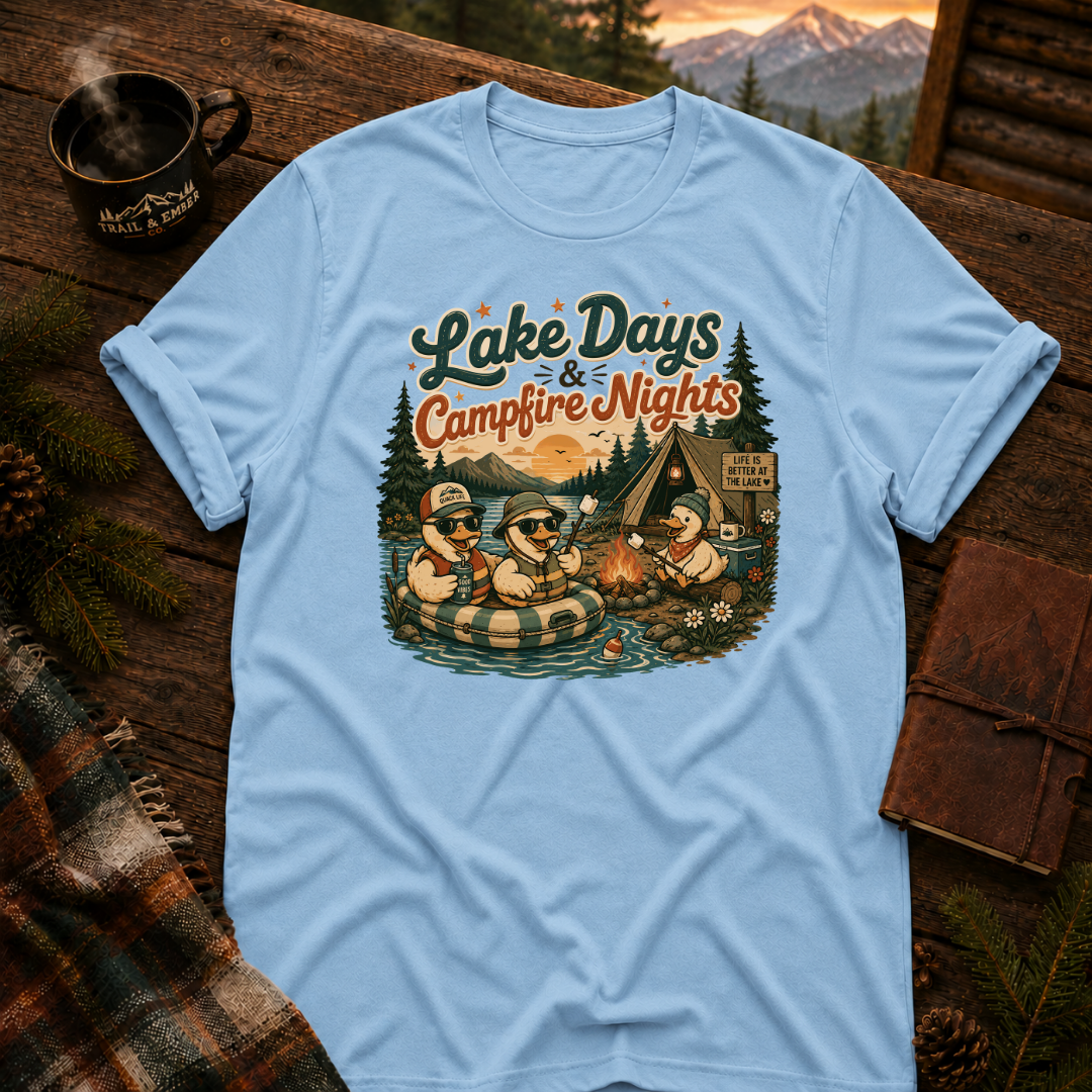 Lake Days, Campfire Nights T-Shirt