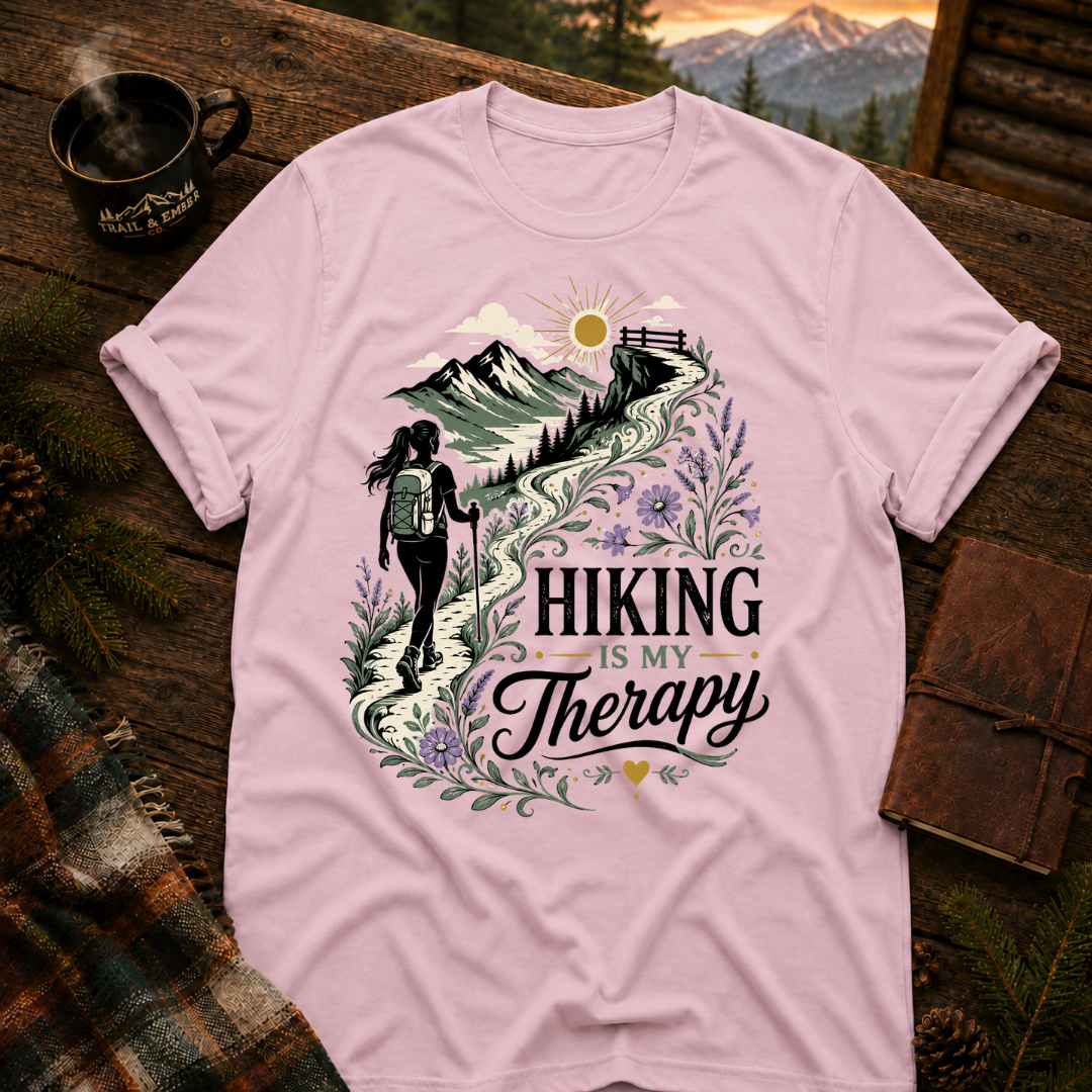 Hiking Is Therapy T-Shirt