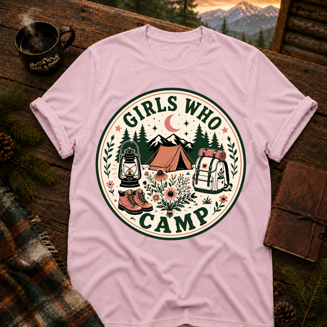 Girls Who Camp T-Shirt