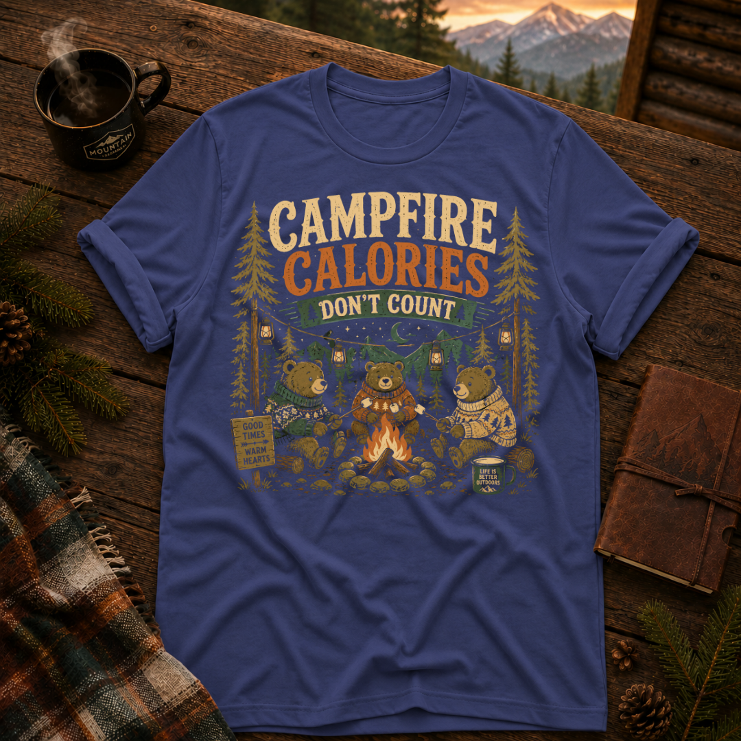 Campfire Calories Dont Count - T-Shirt