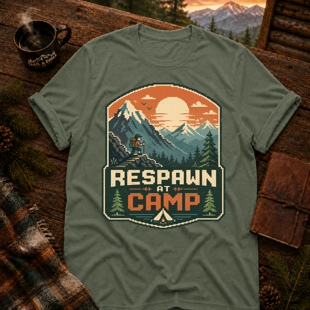 Respawn at Camp T-Shirt