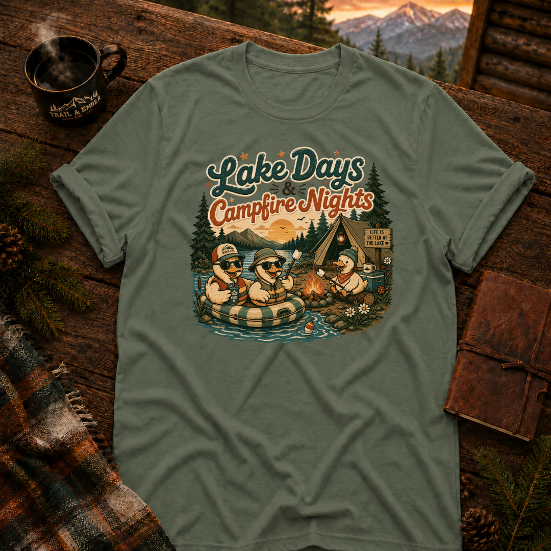 Lake Days, Campfire Nights T-Shirt
