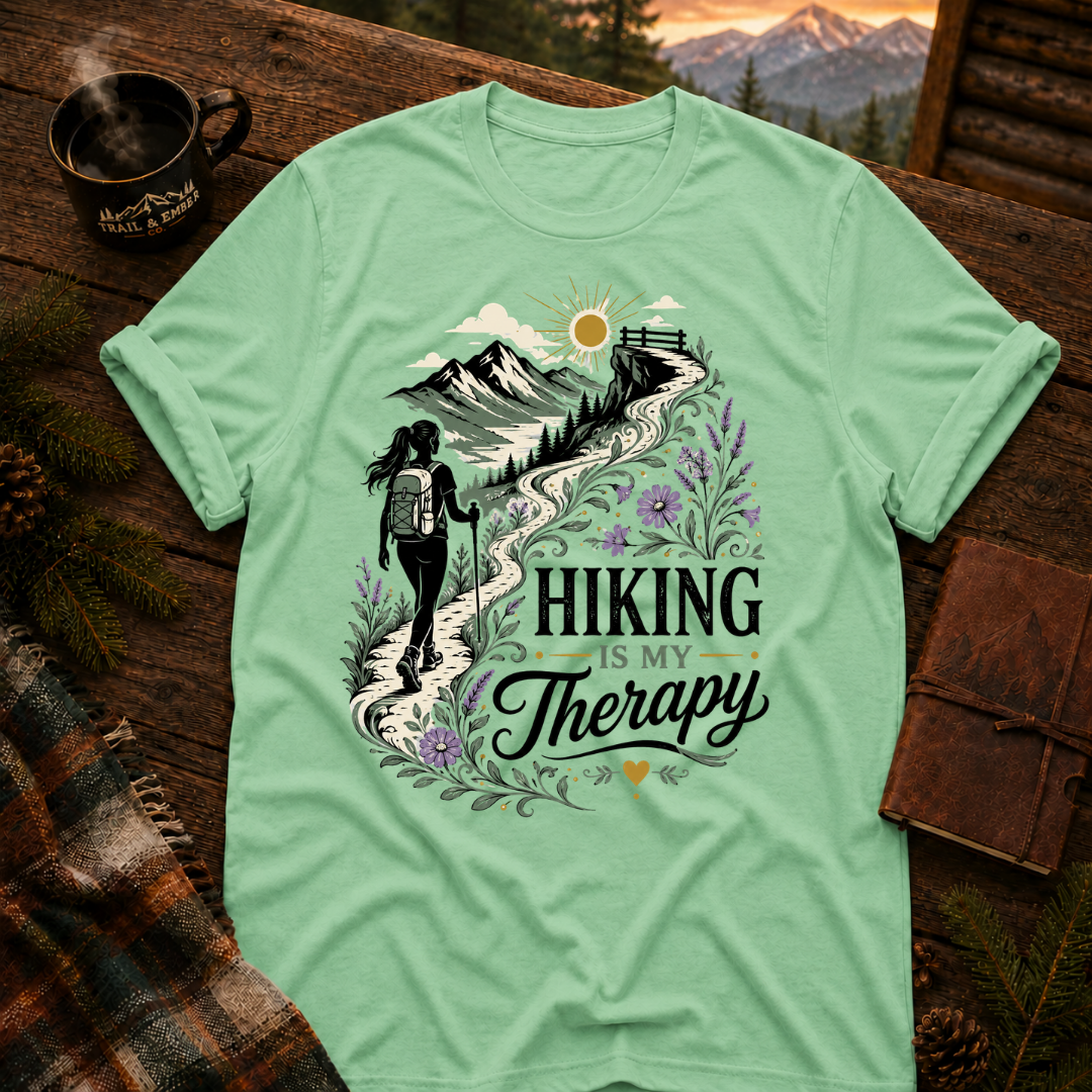 Hiking Is Therapy T-Shirt