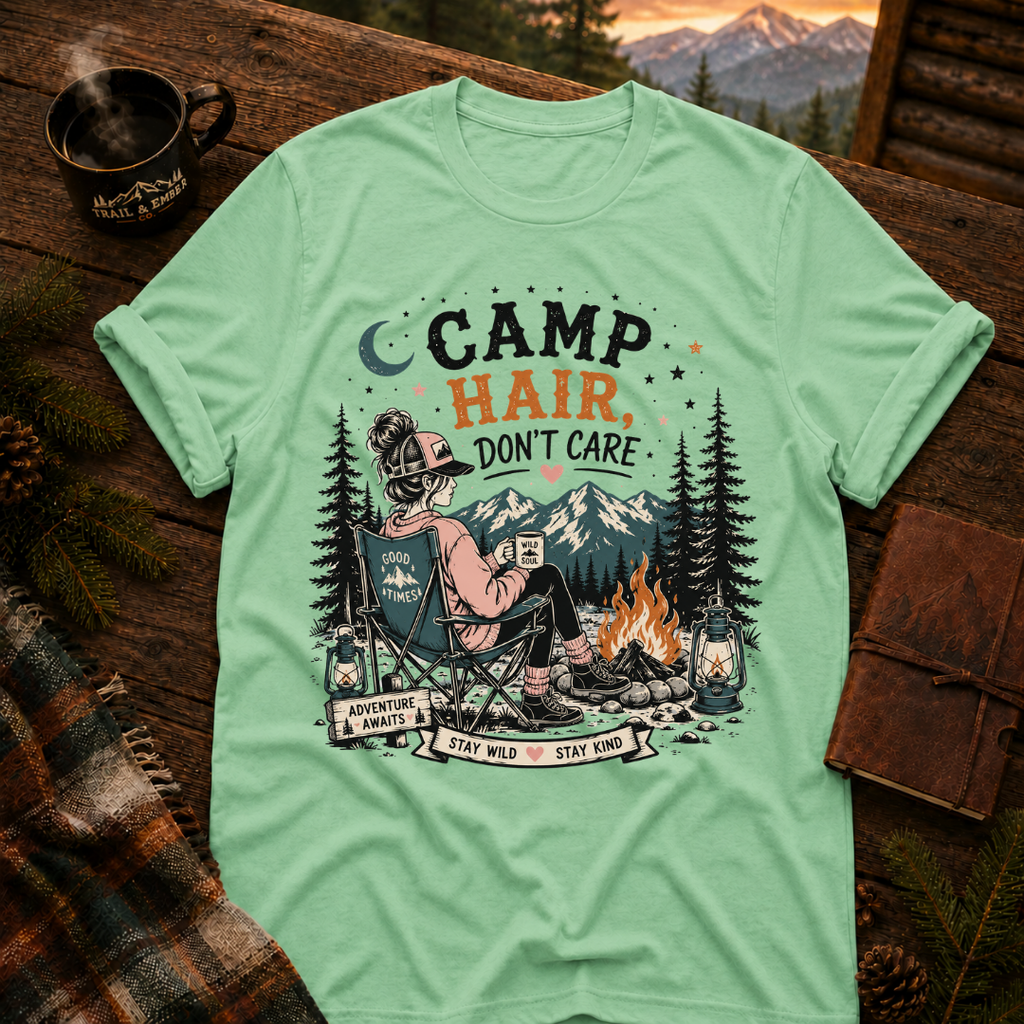 Camp Hair Don't Care T-Shirt