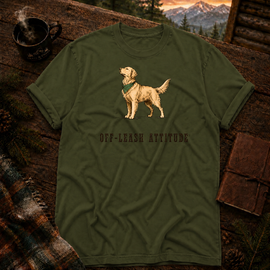 Off-Leash Attitude - Comfort Colors T-Shirt