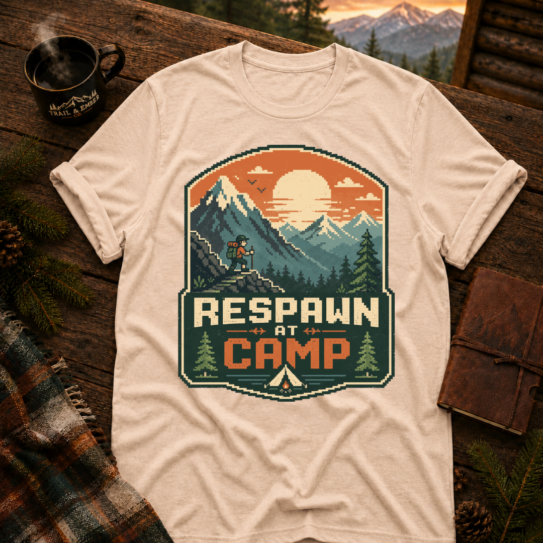Respawn at Camp T-Shirt