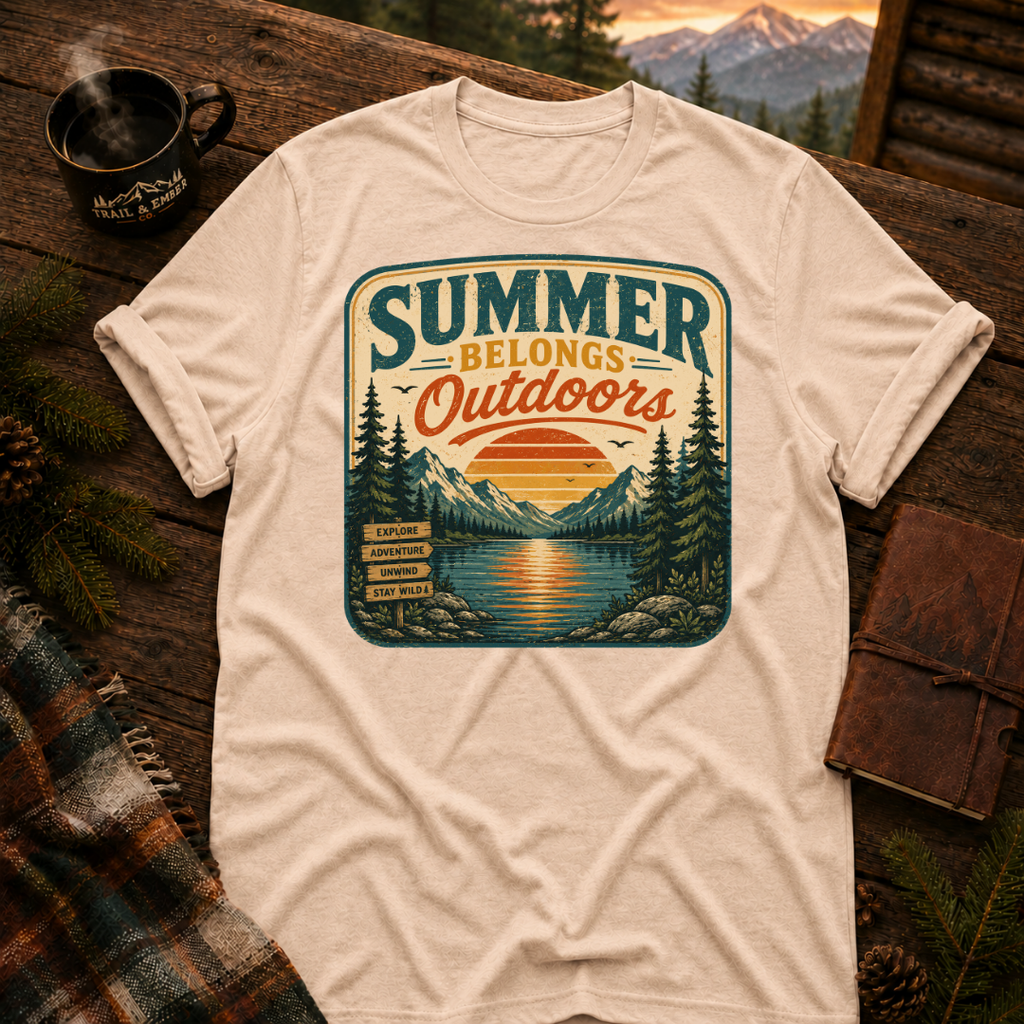 Summer Belongs Outdoors T-Shirt