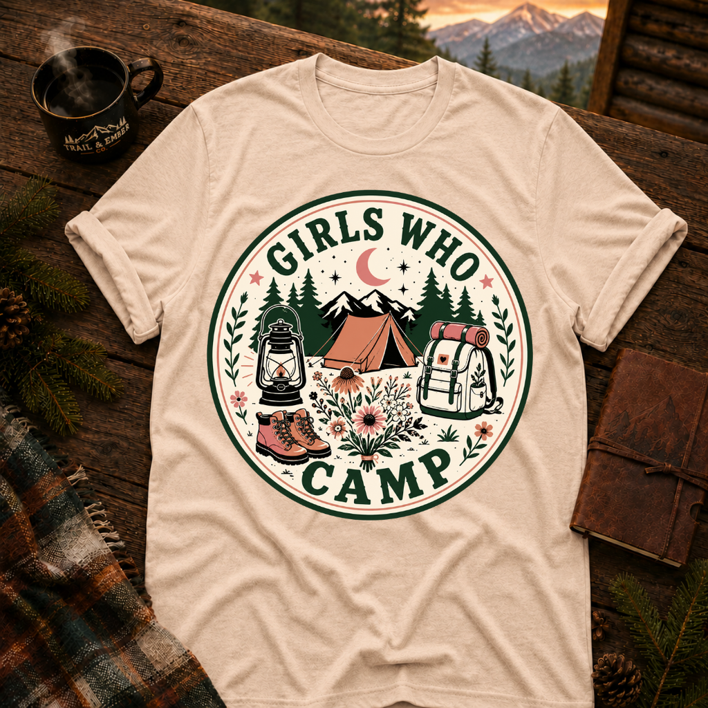 Girls Who Camp T-Shirt