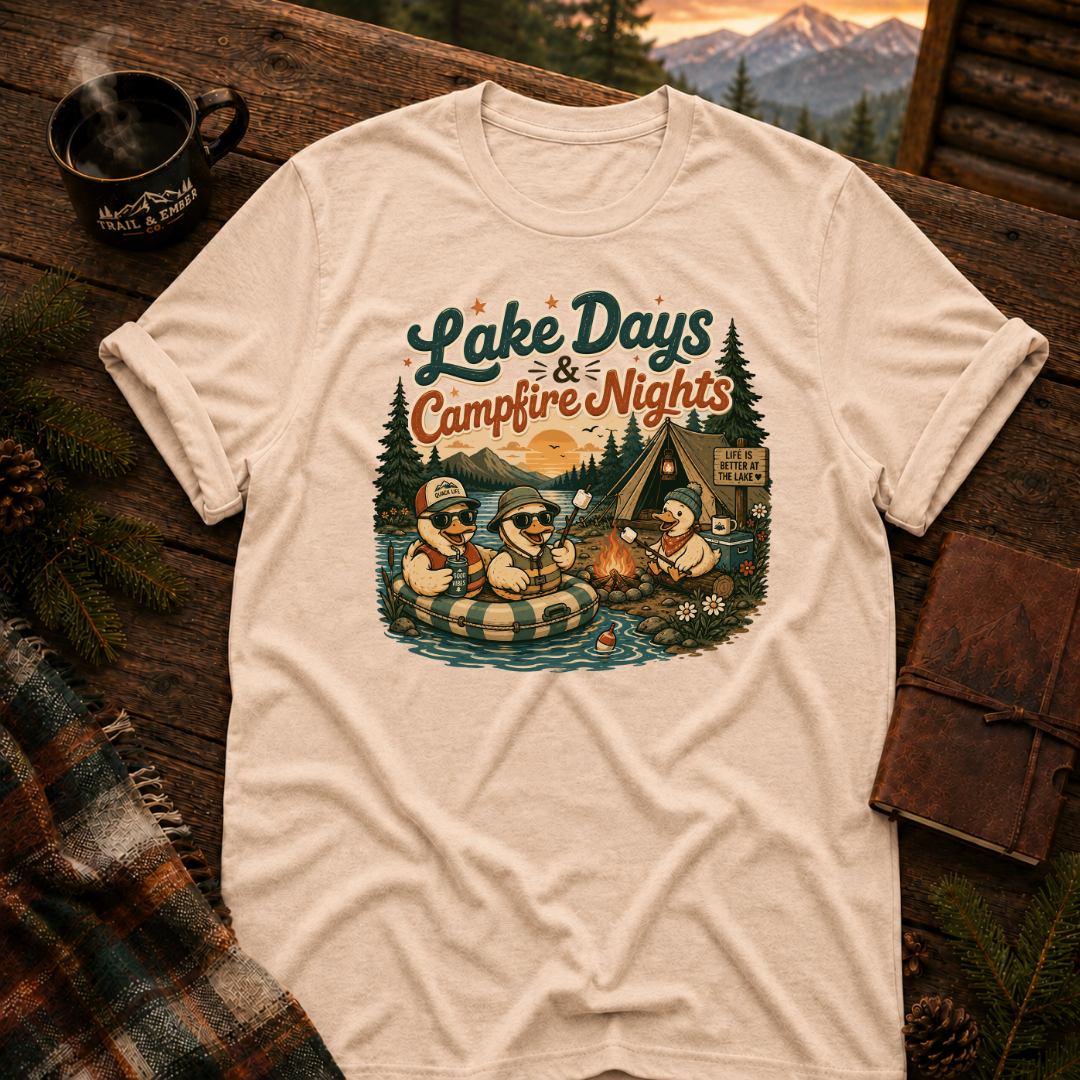 Lake Days, Campfire Nights T-Shirt
