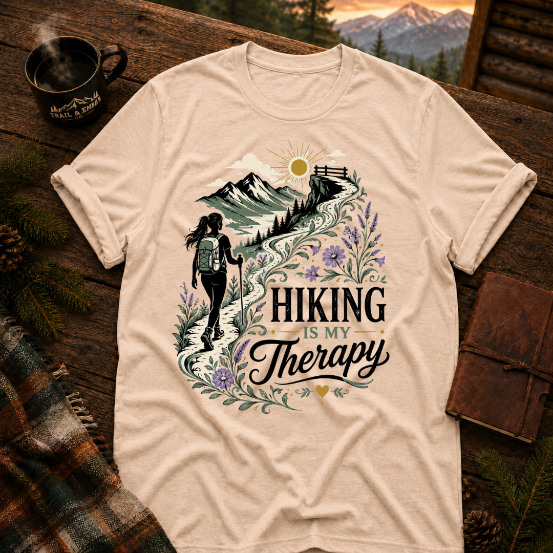 Hiking Is Therapy T-Shirt
