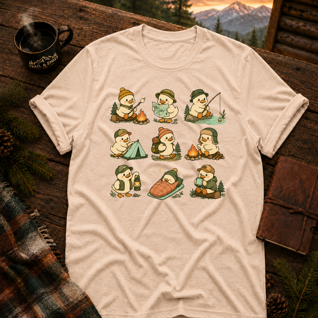 Camping Ducks T-Shirt