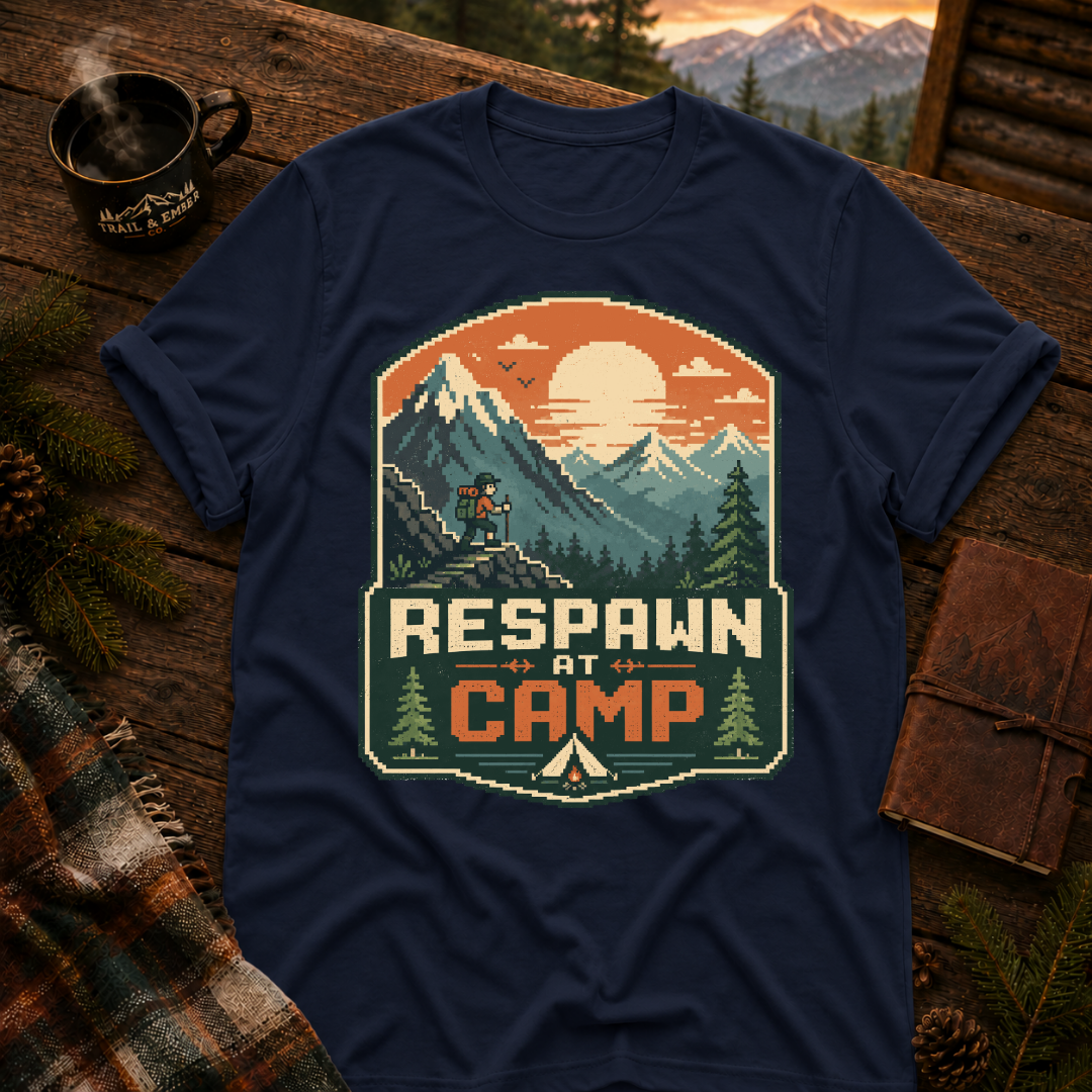 Respawn at Camp T-Shirt