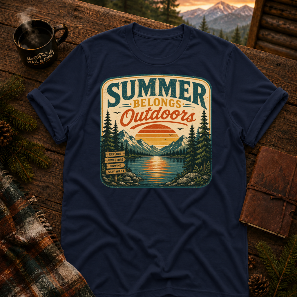 Summer Belongs Outdoors T-Shirt